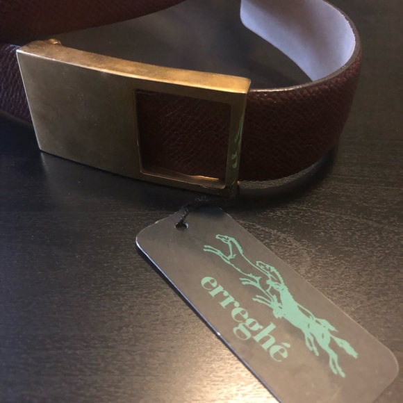 Erreghe leather belt 36 - Picture 2 of 7